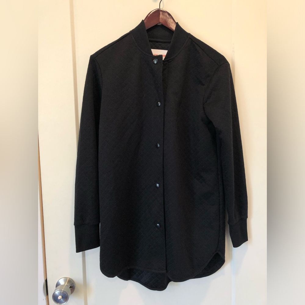 Joe Fresh black quilted jacket